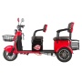 Электротрицикл Rutrike Gelbert Kappa 48V/60V 650Вт (Красный-3044)