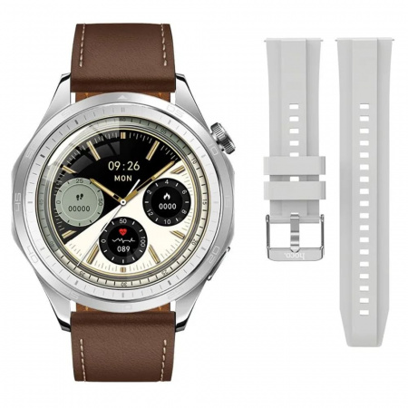 Смарт-часы Hoco Y21 Amoled Smart Sports Watch (Call Version) Silver