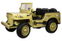 Детский электромобиль Jeep Willys YKE 4137 4x4 Песочный