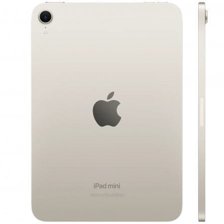 Apple iPad mini 8.3" (2024, 7 gen) Wi-Fi + Cellular 256GB Starlight, «сияющая звезда» (MXPX3)