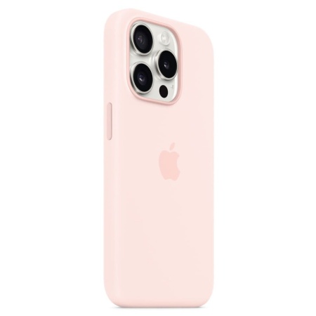 Чехол Silicone Case MagSafe Iphone 15 Pro Розовый