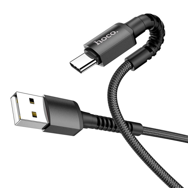 Кабель USB-C HOCO X71 Especial Type-C - Type-C, 60W, 1 м, черный