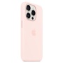 Чехол Silicone Case MagSafe Iphone 15 Pro Розовый
