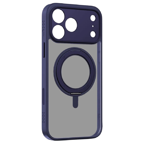 Чехол MOMAX Roller Magnetic case  IP 17 Pro Max Blue