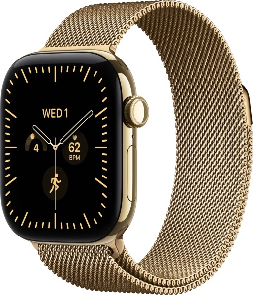 Apple Watch Series 12 46 мм Титан Radiant Gold GPS + Cellular