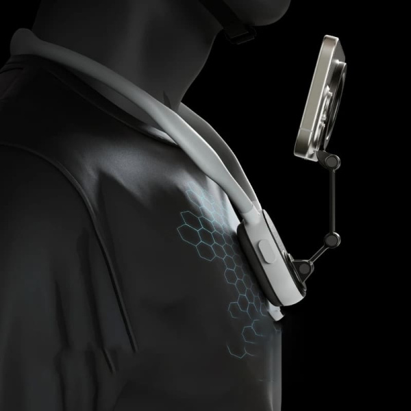 Магнитный держатель на шею MagSafe Telesin для iPhone синий
