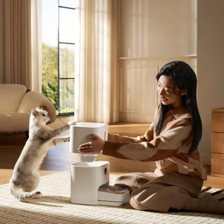 Автокормушка для кошек и собак Xiaomi Mijia Smart Pet Feeder 2 (MJWSQ02) 5 л