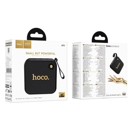 Колонка Hoco HT1 Marquis sports BT speaker Black