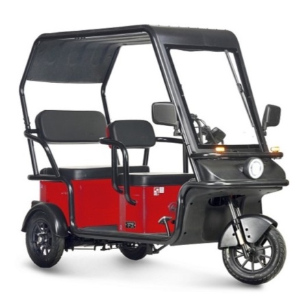 Электротрицикл Wanshida NIPLA 570 60V 1000Вт (Красный-3091)