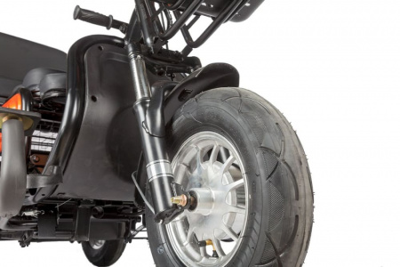 Электротрицикл Rutrike Gelbert Caf 48V/60V 600Вт (Оранжевый-3037)