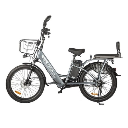 Электровелосипед Eltreco Gelbert ALFA 3 PRO (Серый-2937)