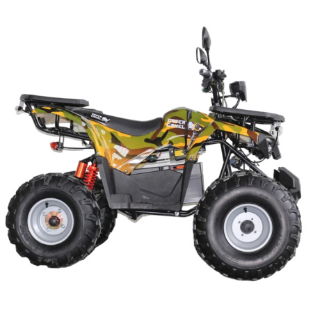 Квадроцикл GreenCamel Атакама T420 (60V 1500W R8 Дифференциал, Пониженная) Армейский-желтый