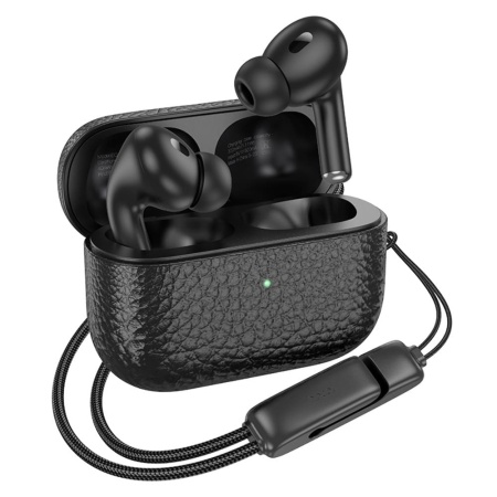 Беспроводные наушники TWS Hoco EQ9 Plus, Bluetooth, 300 мАч, черный