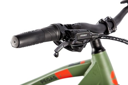 Электровелосипед Eltreco Gelbert Pegas 2 ULTRA (Бежевый-2958)