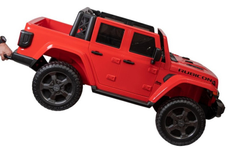 Детский электромобиль Джип Jeep Rubicon 6768R Красный