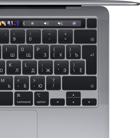 Ноутбук Apple MacBook Pro 13" (M1, 2020) 8 ГБ, 512 ГБ SSD, Touch Bar, «серый космос»