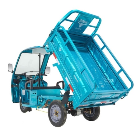Грузовой электротрицикл Rutrike Глобус NEXT 1500 60V1200W (Темно-зеленый-3288)