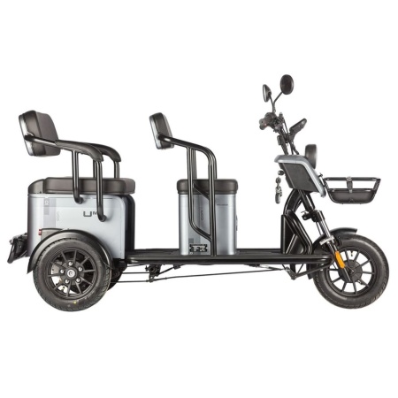 Электротрицикл Wanshida UM+ 60V 1000Вт (Серый-3100)