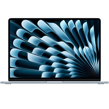 Apple MacBook Air 15" (M4 10C CPU, 10C GPU, 2025) 16 Гб, SSD 256 Гб Sky Blue, «голубое небо» (MC7A4)