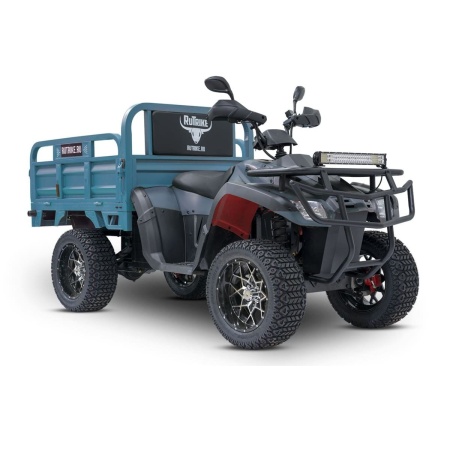 Грузовой электроквадроцикл Rutrike Рейнджер (Темно-серый-3233)