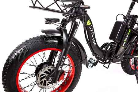 Электровелосипед Syccyba H2 Dual 15Ah Red