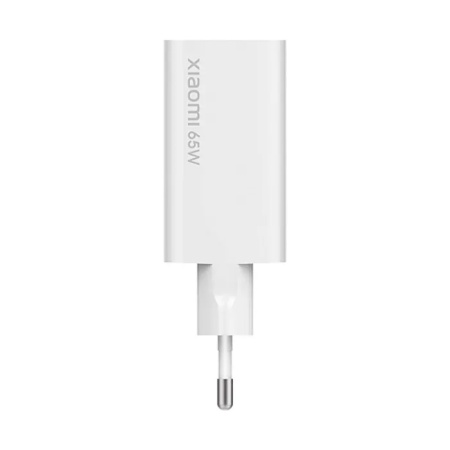 Сетевое зарядное устройство Xiaomi Mi 65W Fast Charger with GaN Tech (AD65GEU) White