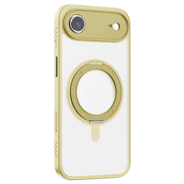 Чехол MOMAX Roller Magnetic case IP 17 Air Yellow
