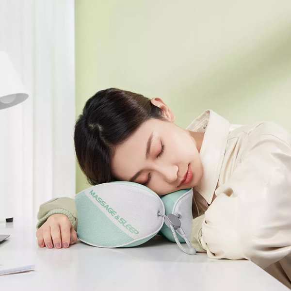 Массажная подушка Xiaomi Lefan massage sleep aid neck pillow fashion upgrade LF-J003-MGY