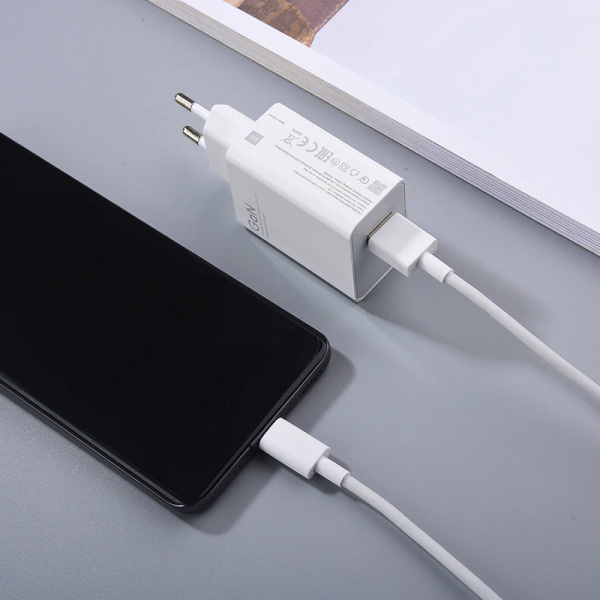 Зарядное устройство Xiaomi USB 55w GaN (MDY-12-EA) Белый