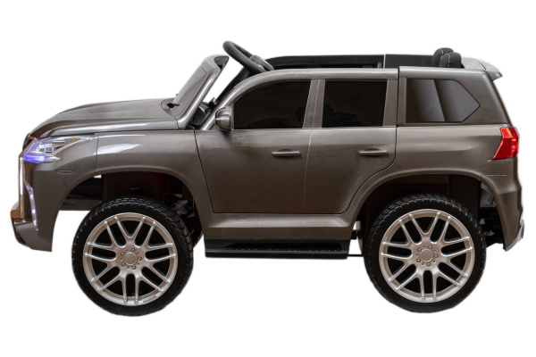 Детский электромобиль Джип Lexus LX 570 YHO9171 4x4 Серебро краска