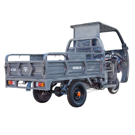 Грузовой электротрицикл Rutrike D4 КАБИНА 1800 60V1500W (Серый-3135)