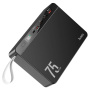 Внешний аккумулятор Hoco J94 75000 mAh, 22.5W, USB-A 3 шт, USB-C 1 шт Черный