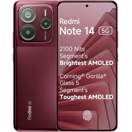 Смартфон Xiaomi Redmi Note 14 8/128 ГБ Crimson Art 5G