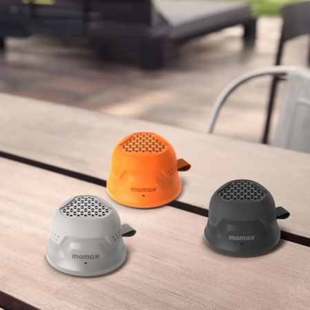 Портативная колонка MOMAX 1-Vibe GO Magnetic (BS7M) Orange