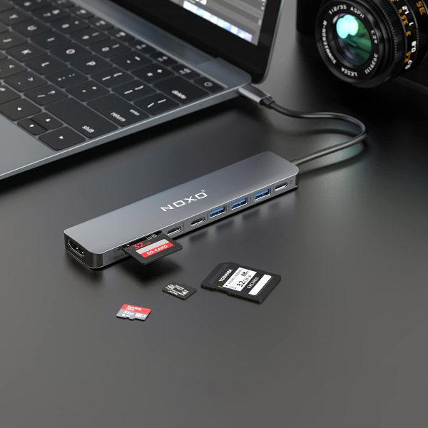 Хаб Noxo 9 in 1 USB-C Hub Adapter HUB-N1