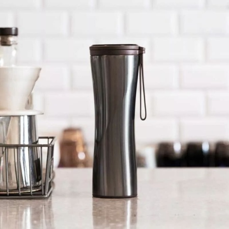 Термокружка Xiaomi Kiss Kiss Fish Moka Coffee Tumbler 430ml SP-U45CW Grey