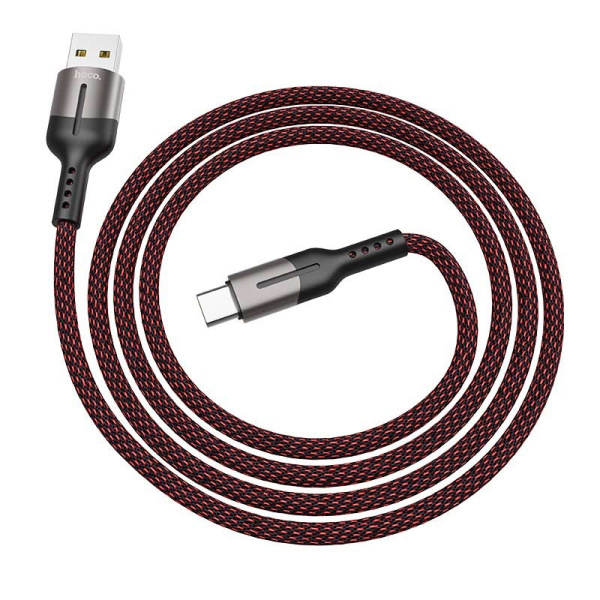 Кабель USB HOCO U68 USB - Type-C 5A 1.2 м Черный