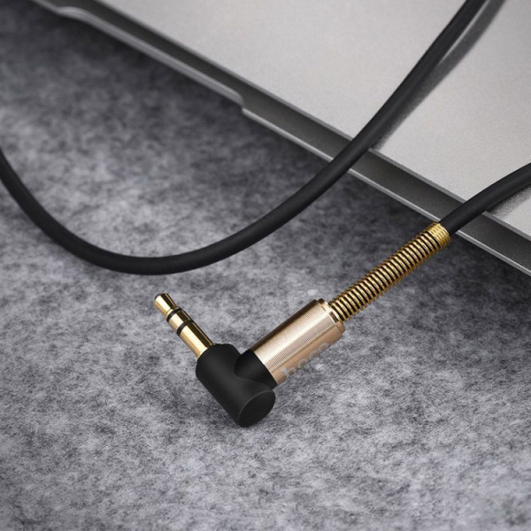 Аудио-кабель Hoco UPA02 AUX 1 м (Q/HKKJ) Черный