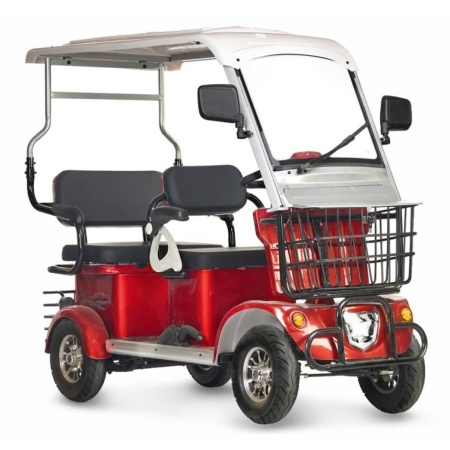 Электротрицикл Rutrike Gelbert Hara 48V/60V 600Вт (Красный-3041)