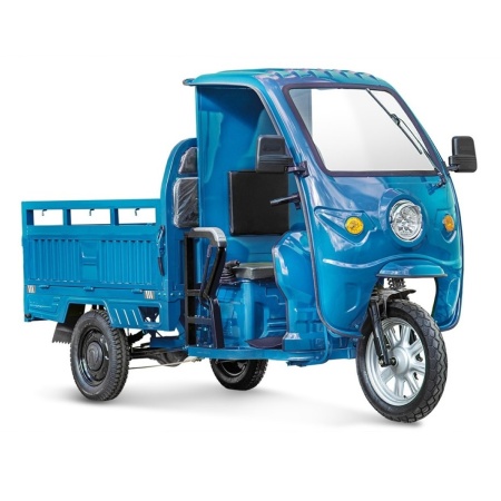 Грузовой электротрицикл Rutrike Гермес 1500 60V1200W (Темно-синий матовый-2811)