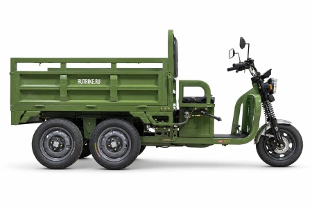 Грузовой электротрицикл Rutrike Каскад 1600 60V1500*2W (Зеленый-3295)