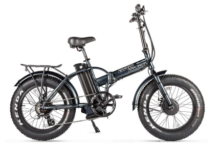 Электровелосипед WELLNESS BAD DUALL (matt black-1948)