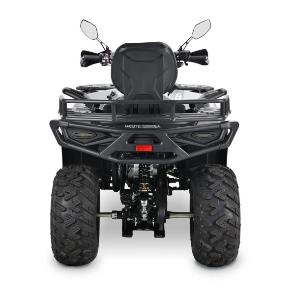 Бензиновый квадроцикл WHITE SIBERIA BARS 320CC PRO (серый)