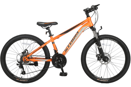 Велосипед TechTeam Storm 24"х13" оранжевый