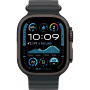 Apple Watch Ultra 2 (2024) 49mm Black Titanium Case with Black Ocean Band (MX4P3)