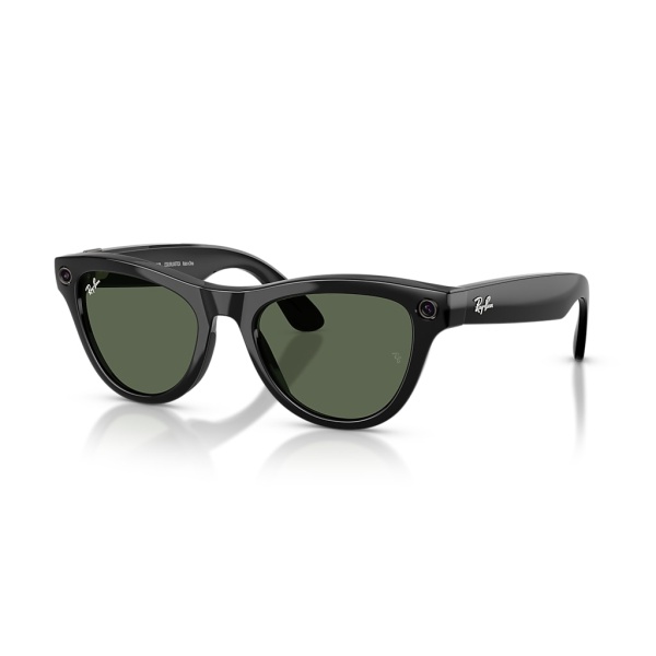 Умные очки Ray-Ban Meta Skyler Gen 2 RW4014 Shiny Black / G15 Green S52