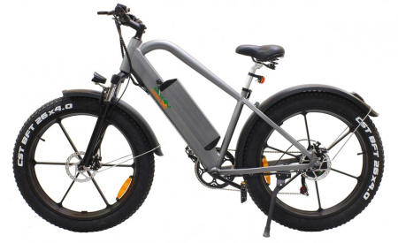 Электровелосипед GreenCamel Хищник (R26FAT 500W 48V 10Ah) Алюм, 6скор Серый
