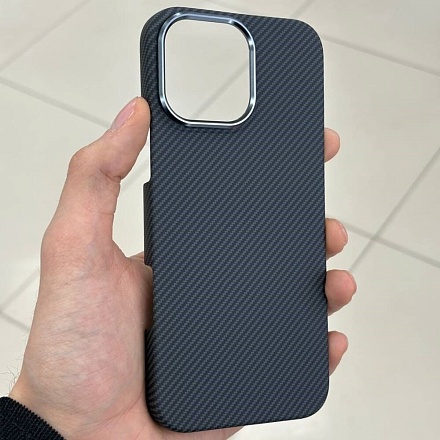 Чехол Mobikas Armor Grid Kevlar IPhone 16 Pro Max Black