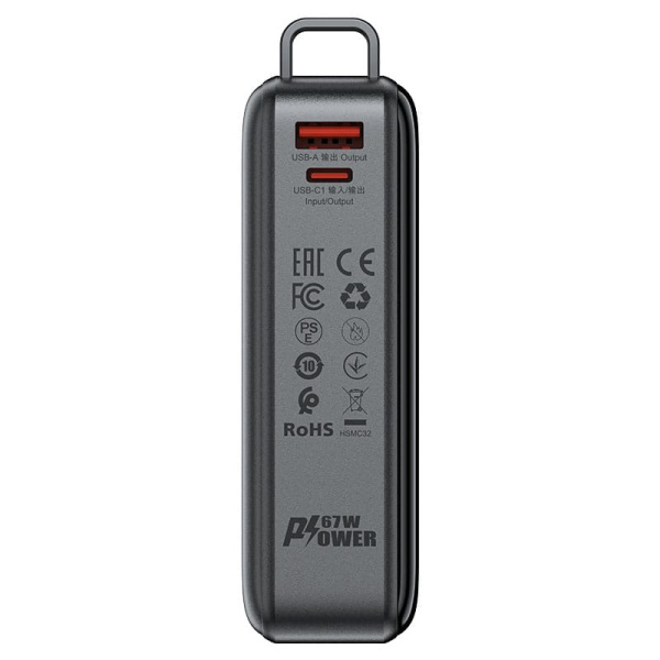 Внешний аккумулятор AceFast M4 67W 20000mAh Black