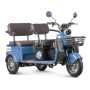 Электротрицикл Rutrike Gelbert Kappa 48V/60V 650Вт (Синий-3043)